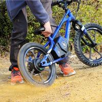 HKM-416147 16-Inch Electric Balance Bike with Brushless Motor, 36V 350W, Aluminum Alloy Frame, Disc Brake, 3-Speed, Max Speed 50km/h