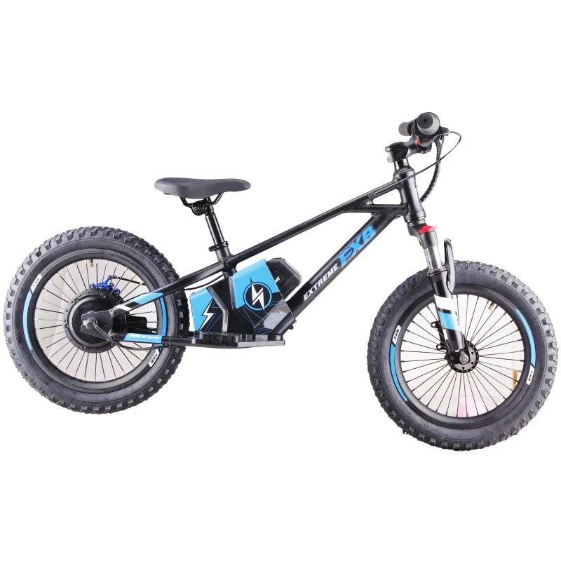 HKM-416147 16-Inch Electric Balance Bike with Brushless Motor, 36V 350W, Aluminum Alloy Frame, Disc Brake, 3-Speed, Max Speed 50km/h