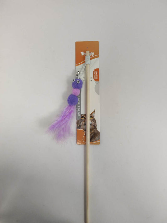 HKM-4161597 Little Ants Cat Treats: Tantalizing Teaser Sticks for Playful Felines