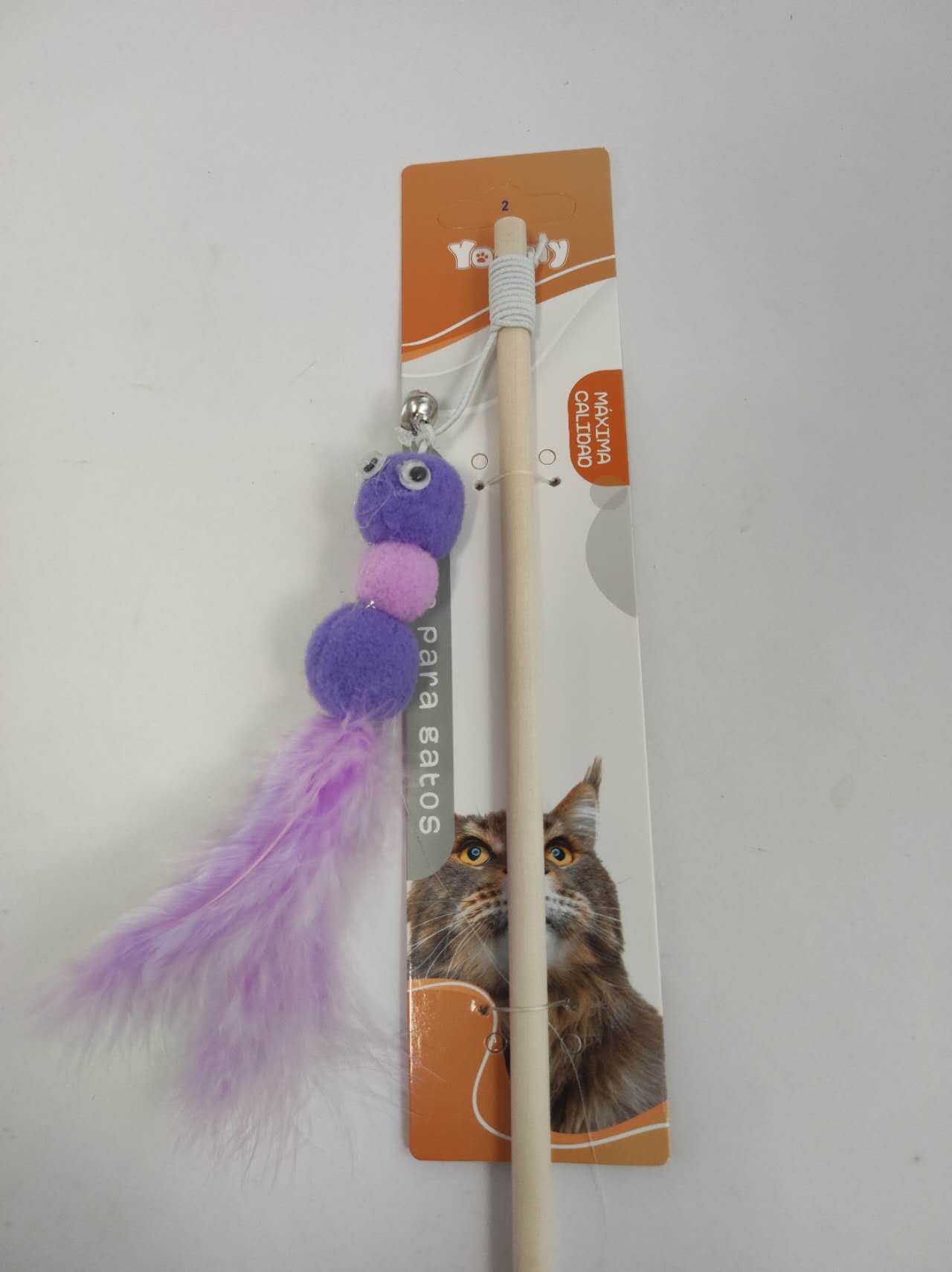 HKM-4161597 Little Ants Cat Treats: Tantalizing Teaser Sticks for Playful Felines