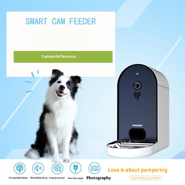 HKM-4162749 Automatic Smart Pet Feeder with Remote Monitoring - Multiple Color Options Available