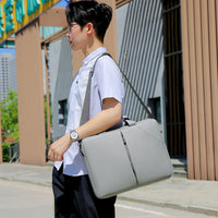 HKM-416275 Waterproof Nylon Single Shoulder Laptop Briefcase for Travel