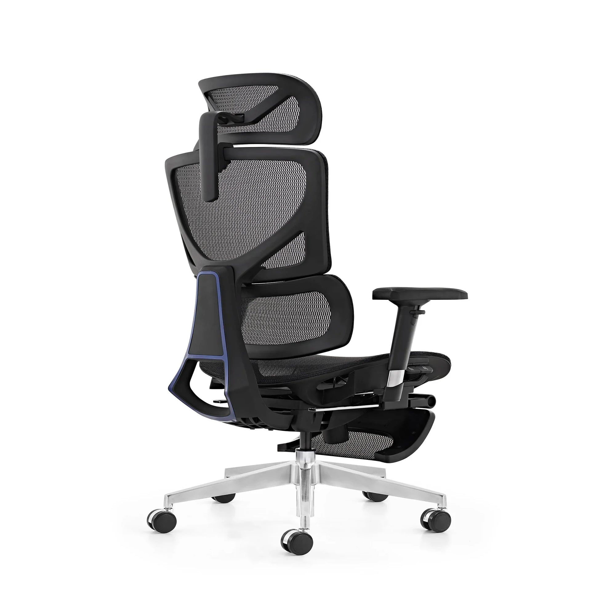 HKM-416339 Ergonomic High Back Adjustable Swivel Office Chair with Footrest for Comfort and Support