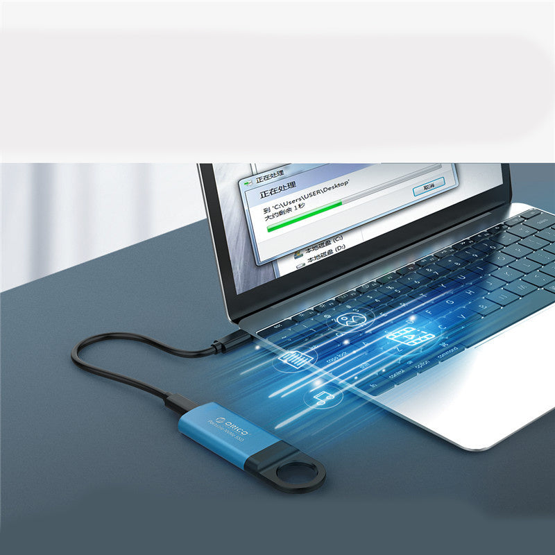 HKM-416403 Compact USB 3.1 Mini SSD 3.5 Inch External Hard Drive with 940 MB/s Read Speed