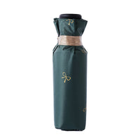 HKM-416403 Ultra-Light Compact Thumb Umbrella with UPF 50+ UV Protection in Solid Colors and Prints
