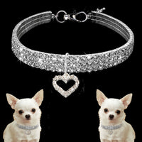 HKM-4164541 Elastic Pet Dog Necklace in White, Pink, and Blue - Adjustable Sizes S, M, L - Stylish Alloy Accessory