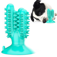 HKM-4165181 Durable Dog Molar Chew Toy - TPR Silicone Corn Dog Shape for Teeth Cleaning