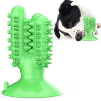 HKM-4165181 Durable Dog Molar Chew Toy - TPR Silicone Corn Dog Shape for Teeth Cleaning