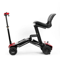 HKM-416595 4-Wheel Folding Electric Mobility Scooter for Seniors with Adjustable Settings and Long Range