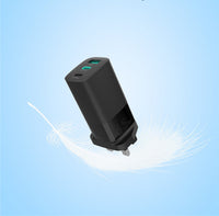 HKM-416595 GaN 65W Gallium Nitride USB-C Charger for Laptops and Mobile Devices