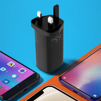 HKM-416595 GaN 65W Gallium Nitride USB-C Charger for Laptops and Mobile Devices