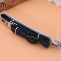 HKM-4166333 Retractable Pet Seat Belt for Cars - Nylon Safety Leash in Blue, Black, or Red (45-66CM)