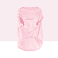 HKM-4166717 Cool Summer Cotton Vest for Small to Large Dogs in Blue, Pink, and Floral Options