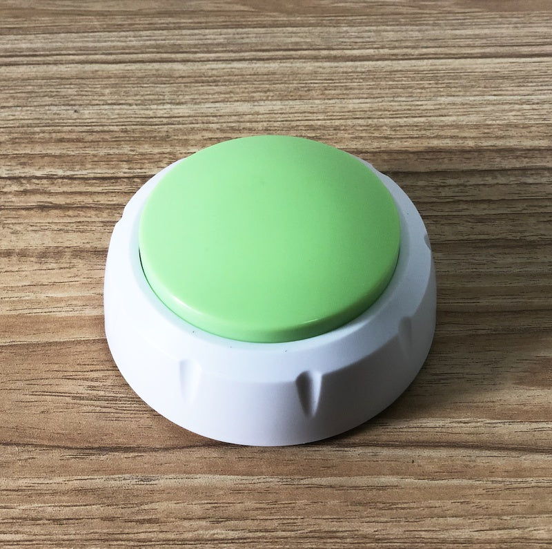 HKM-4167357 Pet Communication Button with 10s Recording Feature, Clear Sound, and Loud Speaker