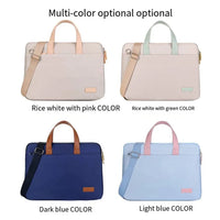 HKM-416787 Custom Logo Unisex Shockproof Polyester Briefcase for Laptops and Computers