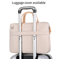 HKM-416787 Custom Logo Unisex Shockproof Polyester Briefcase for Laptops and Computers