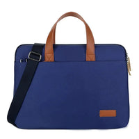 HKM-416787 Custom Logo Unisex Shockproof Polyester Briefcase for Laptops and Computers