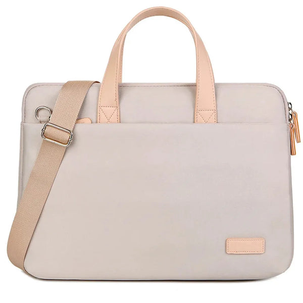 HKM-416787 Custom Logo Unisex Shockproof Polyester Briefcase for Laptops and Computers