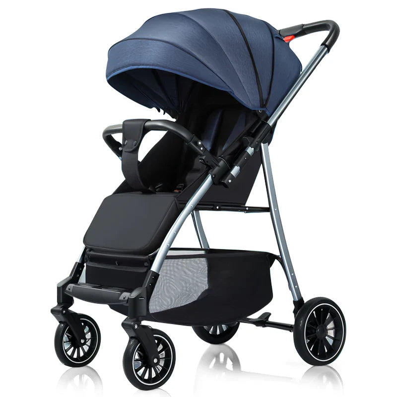 HKM-416915 Luxury 2-in-1 Portable Travel Stroller for Infants and Toddlers Age 0-3 Years