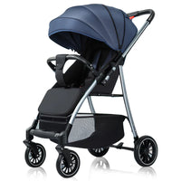 HKM-416915 Luxury 2-in-1 Portable Travel Stroller for Infants and Toddlers Age 0-3 Years