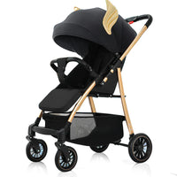 HKM-416915 Luxury 2-in-1 Portable Travel Stroller for Infants and Toddlers Age 0-3 Years