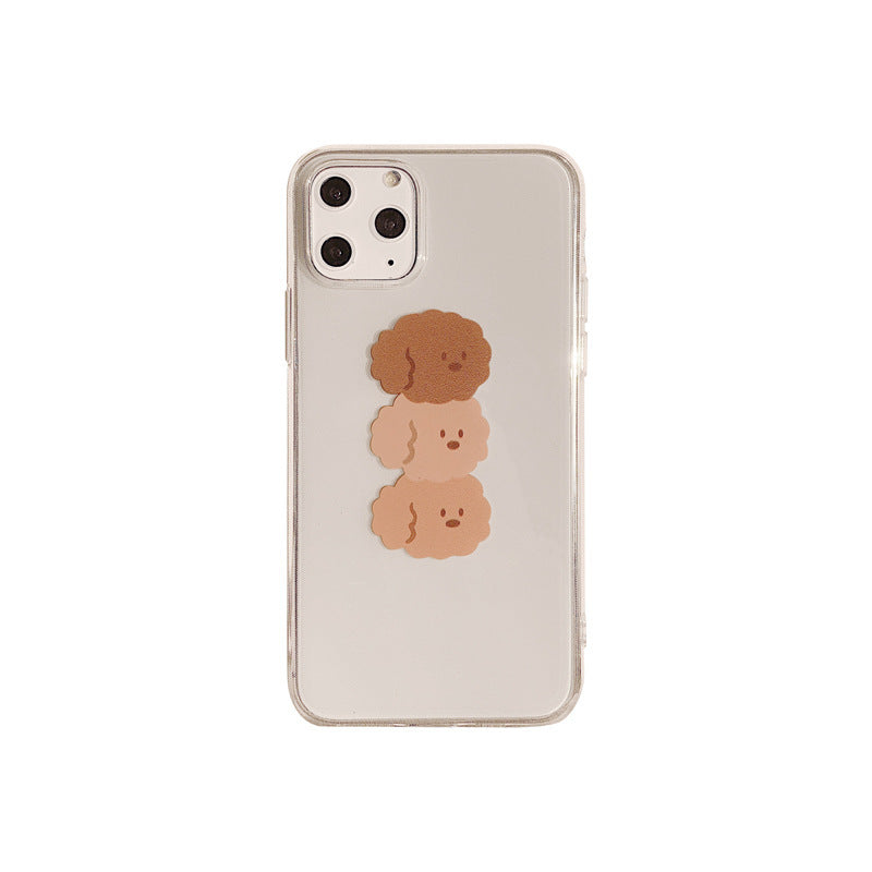 HKM-416979 Frosted Silicone Phone Case with Animal Pattern for Various Models