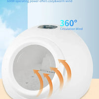 HKM-416979 Smart 360-Degree Temperature Controlled Pet Dryer for Cats and Small Dogs - Indoor Bathing Use