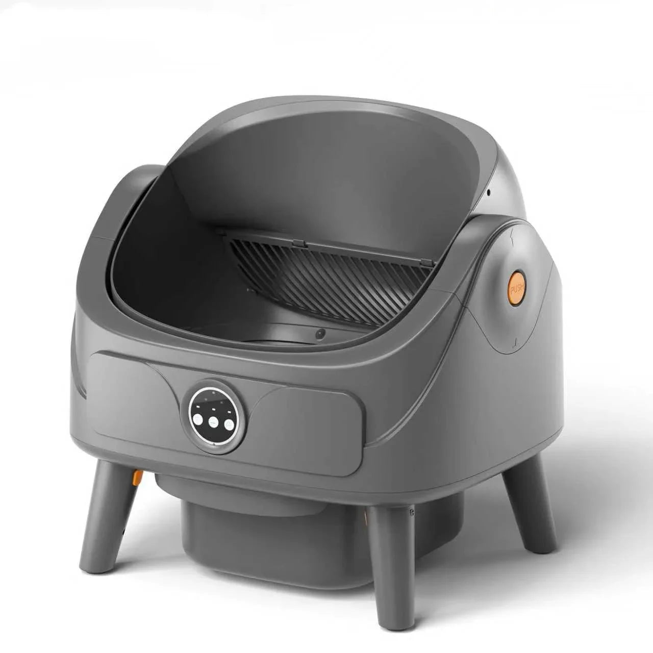 HKM-417171 Eco-Friendly Large Capacity Automatic Cleaning Cat Litter Box - Easy to Clean, Open Top Design