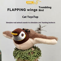 HKM-4171965 Coati Plush Pet Toy with Flapping Sound - Three Modes