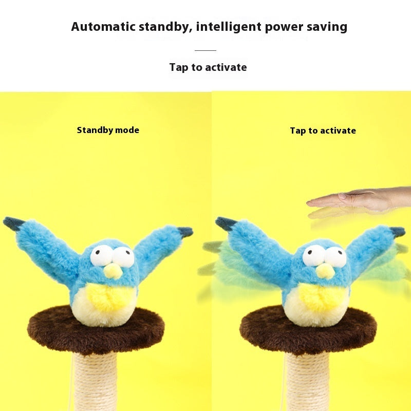 HKM-4171965 Coati Plush Pet Toy with Flapping Sound - Three Modes