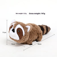 HKM-4171965 Coati Plush Pet Toy with Flapping Sound - Three Modes
