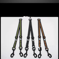 HKM-4172093 Double-Headed Nylon Dog Leash for Outdoor Use - Multiple Sizes Available
