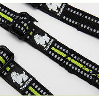 HKM-4172093 Double-Headed Nylon Dog Leash for Outdoor Use - Multiple Sizes Available