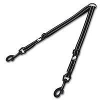 HKM-4172093 Double-Headed Nylon Dog Leash for Outdoor Use - Multiple Sizes Available