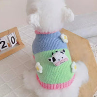 HKM-4172861 Cozy Blended Fabric Dog Sweater for Autumn and Winter Wear