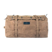 HKM-417299 Versatile 30L Motorcycle Duffel Bag - Waterproof Canvas Tail Bag with Multiple Pockets and Zipper Closure