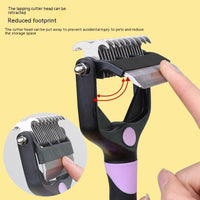 HKM-4173885 Folding Pet Comb for Easy Knot and Hair Removal - Suitable for Dogs and Cats