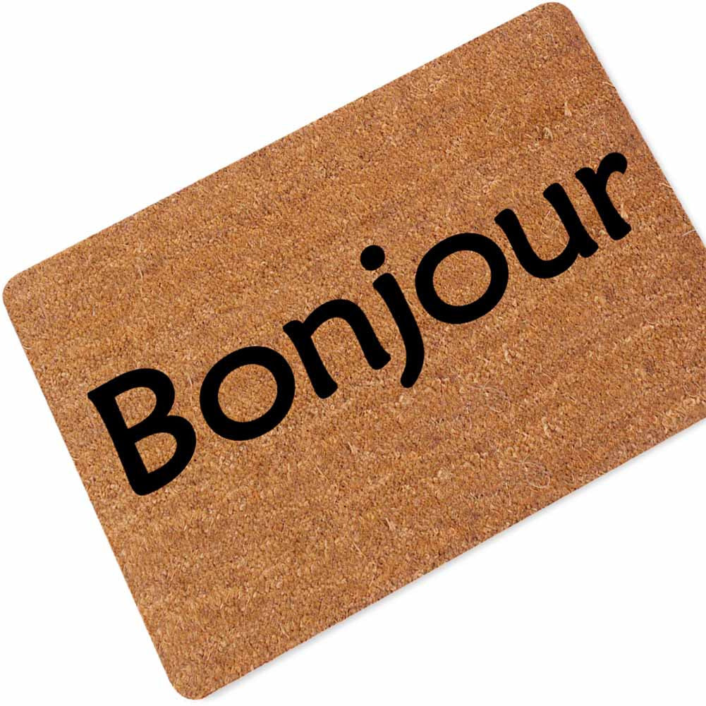 HKM-417427 Custom Waterproof Anti-Slip Door Mat - Absorbent Rubber Floor Mat for Home Use