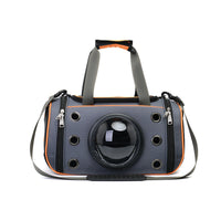 HKM-4174525 Portable Pet Space Capsule Carrier - Durable Oxford Fiber with Breathable Mesh for Cats and Small Dogs