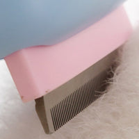 HKM-4175549 Dog and Cat Grooming Brush with De-Shedding and Dematting Features for Effective Undercoat Care