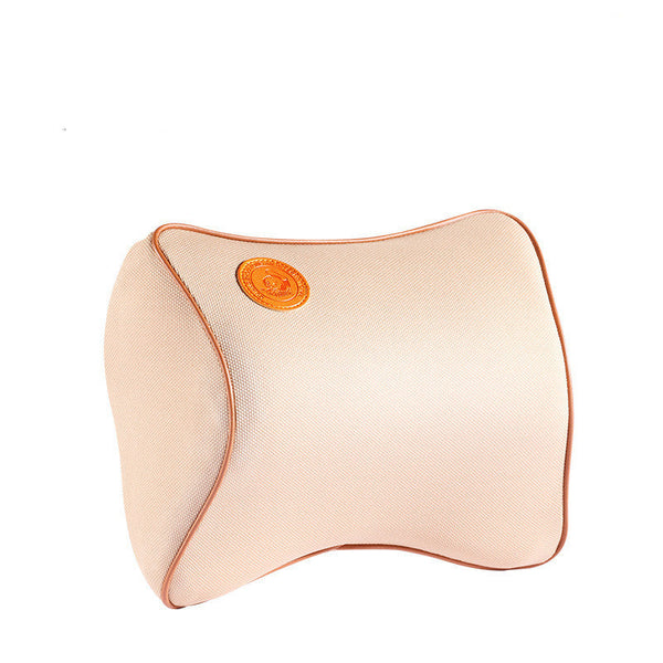 HKM-417555 Memory Foam Car Headrest and Neck Pillow with Polyester Cover