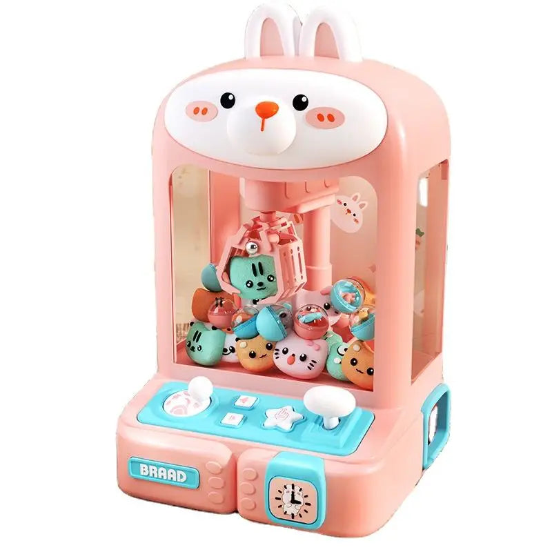 HKM-417875 Mini Claw Machine Toy for Kids - Automatic Doll & Animal Catching Game
