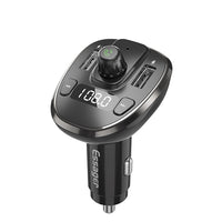 HKM-417939 Bluetooth Dual USB Car Charger with FM Transmitter and LED Indicator