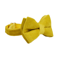 HKM-4180029 Lovely Cat Bow and Bell Collar Set for Pets, Cotton Material, Cartoon Design, Small and Large Sizes Available