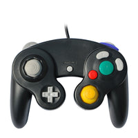 HKM-418195 Wired Gamepad for NGC and Wii - 1.5m Cable, ABS Material, Black