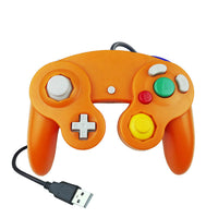 HKM-418195 Wired Gamepad for NGC and Wii - 1.5m Cable, ABS Material, Black