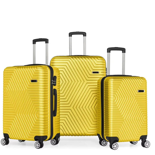 HKM-418259 Luxury Travel Suitcase Set with Riding Suitcase and Universal Wheels - Stylish Luggage for Adults