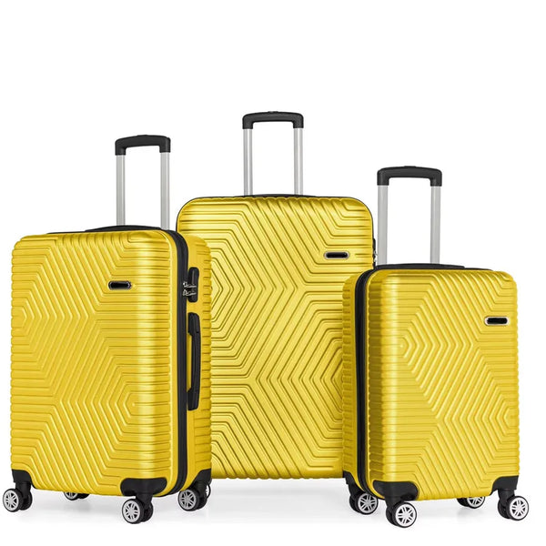 HKM-418259 Luxury Travel Suitcase Set with Riding Suitcase and Universal Wheels - Stylish Luggage for Adults