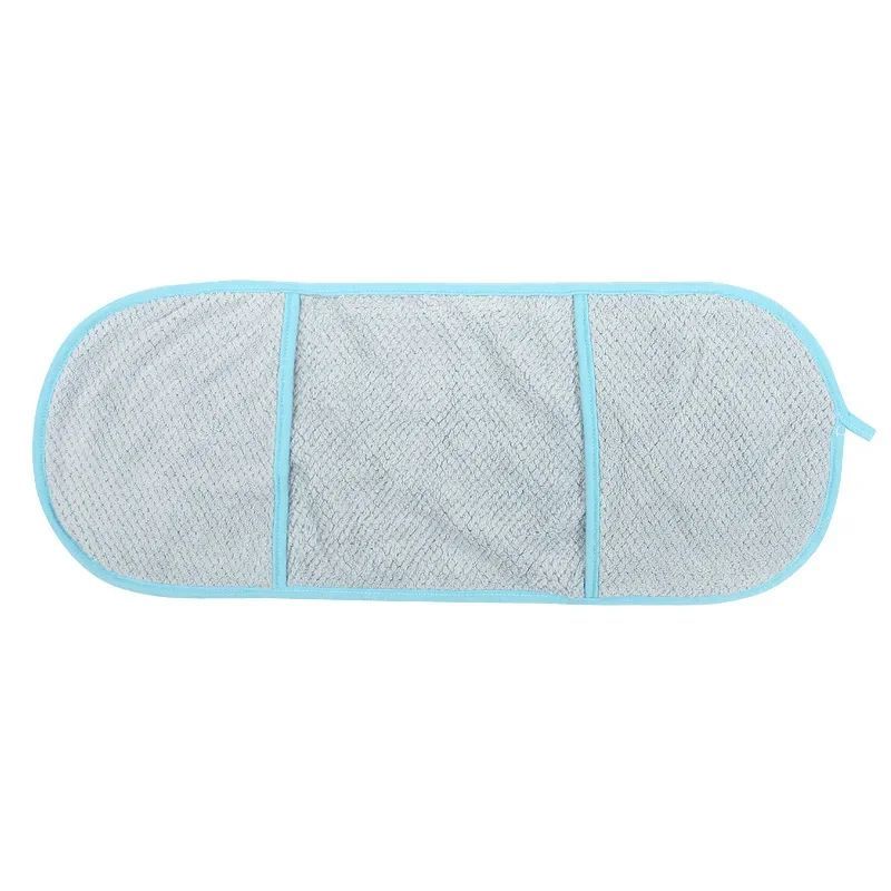 HKM-4183485 Super Absorbent Quick-Drying Towel for Pets - Pocket Style Scrub Gloves and Bath Towel, 60x25 CM