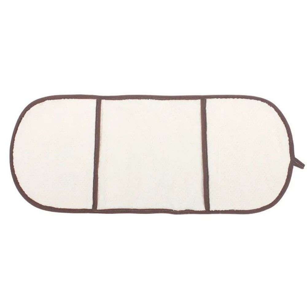 HKM-4183485 Super Absorbent Quick-Drying Towel for Pets - Pocket Style Scrub Gloves and Bath Towel, 60x25 CM
